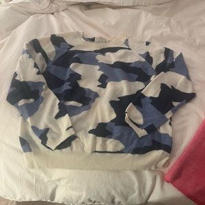 Cashmere camo sweater